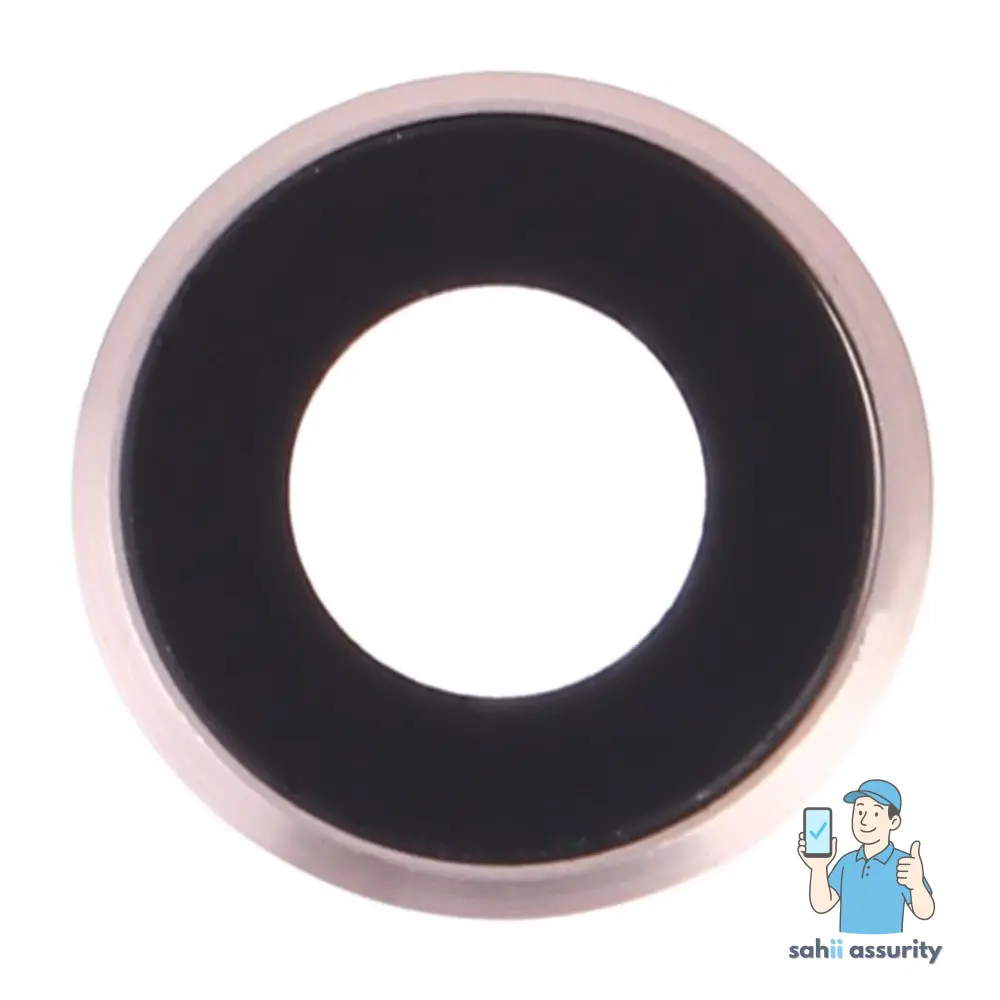 Camera Lens Glass with Frame for Oppo A83 Champagne